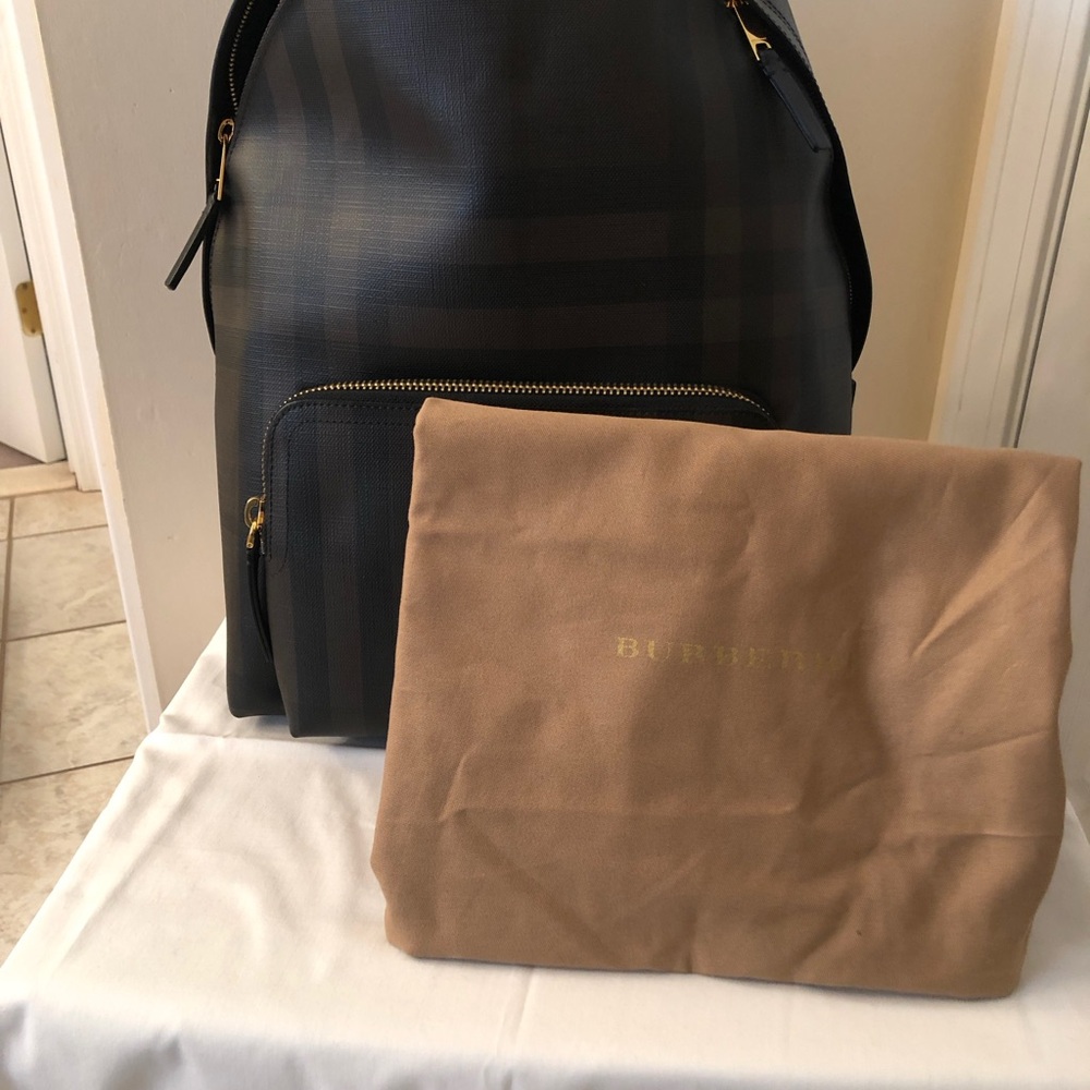 Burberry Black Backpack for Men